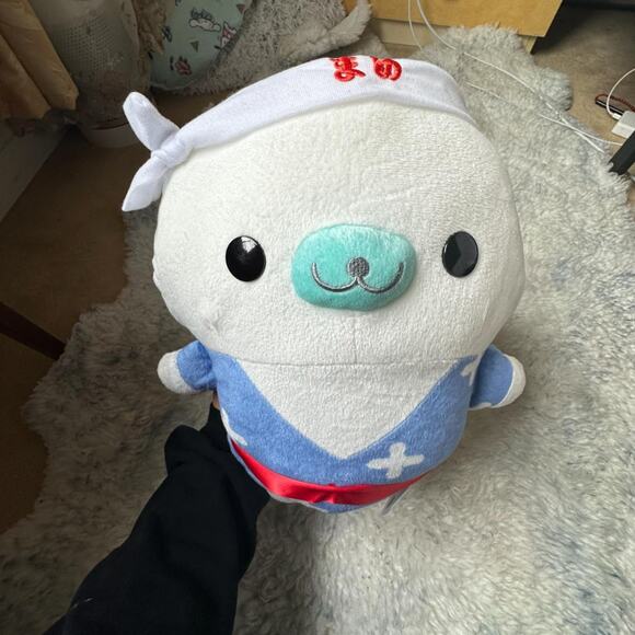 A mamegoma sushi chef plushie - Picture 3 of 5